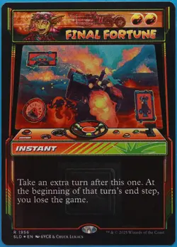 Final Fortune (Secret Lair) FOIL Secret Lair Drop MINT CARD (508576) ABUGames - Image 1