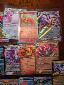 Huge Mixed Pokemon Card Foil Holo Rare Lot - Raging Bolt, Iron Thorns, Japanese - Image 3