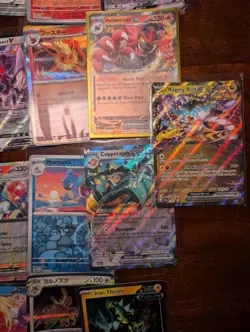 Huge Mixed Pokemon Card Foil Holo Rare Lot - Raging Bolt, Iron Thorns, Japanese - Image 4