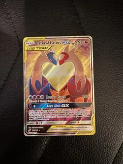 Pokemon Latias & Latios GX Tag Team Holo 170/181 SM Team Up Nintendo Card - Image 3