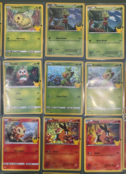 Pokemon 25th Anniversary McDonalds Promo Full Set 25 Holo and 25 Non-Holo Cards - Image 4