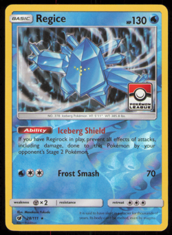 Regice - 28/111 (Pokemon League) - League & Championship Cards #028/111 Reverse - Image 1
