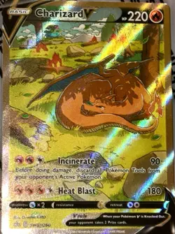 Charizard V - SWSH260 SWSH: Sword & Shield Promo Cards Holo NM - Image 1
