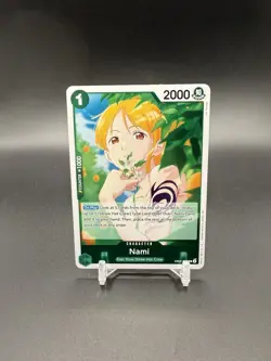 One Piece Card Game Nami EB02-017 Extra Booster Rare Foil English Edition - Image 1