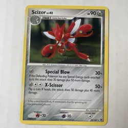 Scizor 29/100 NM Rare Majestic Dawn 2008 Pokemon TCG Card - Image 1