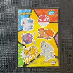 Pokemon Topps Movie Sticker/Puzzle Card - Image 1
