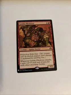 MTG - Goblin Piledriver - LP - Mystery Booster - Image 1
