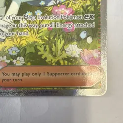 Pokemon Wally's Compassion 186/132 Illustration Rare Full Art Holo Card - Image 2