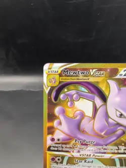 Pokemon Go TCG Mewtwo VSTAR Gold Secret Holo Card 086/078 - Image 2