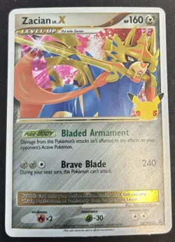 Pokemon Zacian LV. X SWSH: Sword & Shield Promo Cards #SWSH135 NM - Image 1