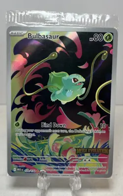 Bulbasaur 133/132 - Mega Evolution - Stamped Promo - Pokemon card - SEALED - Image 1