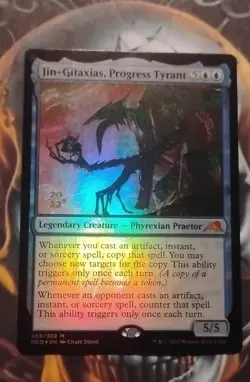 Jin-Gitaxias, Progress Tyrant Prerelease Cards Foil - Image 1