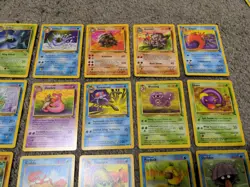 1999 Pokemon FOSSIL SET Unlimited Edition COMPLETE Uncommon Common Cards Lot NM - Image 3