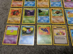 1999 Pokemon FOSSIL SET Unlimited Edition COMPLETE Uncommon Common Cards Lot NM - Image 4
