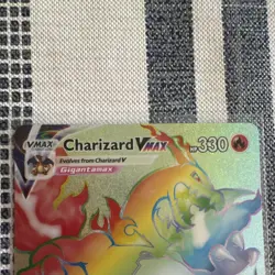 Pokemon Charizard VMAX 74/73 Champions Path Secret Rare Holo Vmax Card - Image 3
