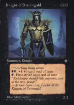 Knight of Stromgald - Ice Age: #138, Magic: The Gathering Lp R234 - Image 1