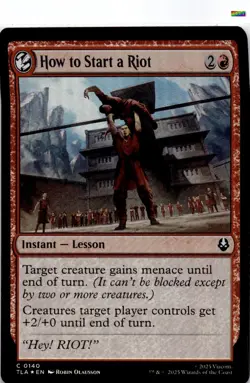 How to Start a Riot [TLA - 140]Foil - Image 1