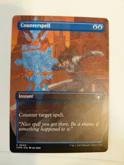 Counterspell (Borderless) Commander Masters Regular - Image 1