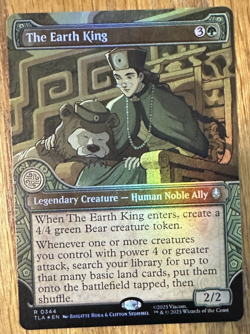 MTG Avatar: The Last Airbender, The Earth King - Foil Showcase - Image 1