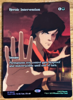 MTG: Avatar: The Last Airbender Eternal-Legal, Heroic Intervention - Foil - Image 1