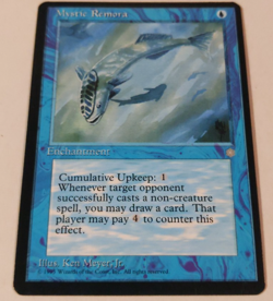MTG Mystic Remora NM Ice Age Enchantment – Commander Staple - Image 2