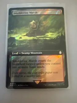 Smoldering Marsh (Extended Art) (Surge Foil) Universes Beyond: Fallout Foil - Image 1