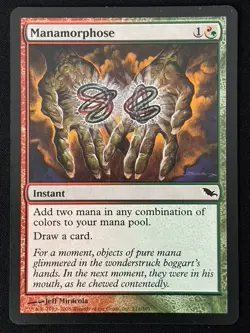 1x MTG Manamorphose - Shadowmoor (SHM) #211 - Magic the Gathering - Image 1