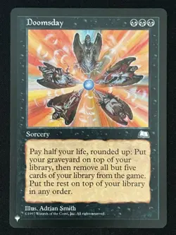 1x MTG Doomsday - The List Reprints (LIST) (WTH) - Magic the Gathering - Image 1