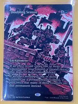 Doubling Season (Borderless) Teenage Mutant Ninja Turtles Source Material 11-MTG - Image 1