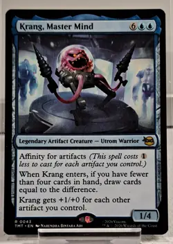 Magic The Gathering Krang, Master Mind TMNT Rare - Image 1