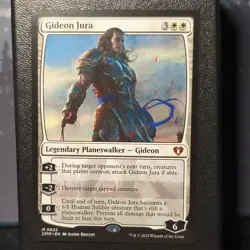 Magic: The Gathering Gideon Jura Commander Masters 0822 White Mythic Foil 2023 - Image 1
