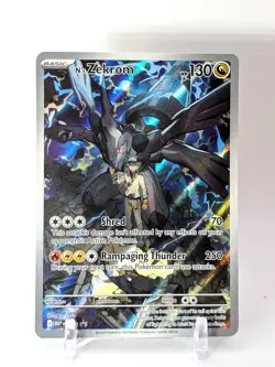 Pokemon N’s Zekrom 031 Ascended Heroes Black Star Promo MEP 031 - NM - Image 1