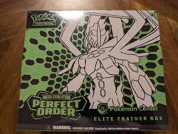 Pokemon Perfect Order Pokemon Center Exclusive Elite Trainer Box PC ETB Sealed A - Image 1