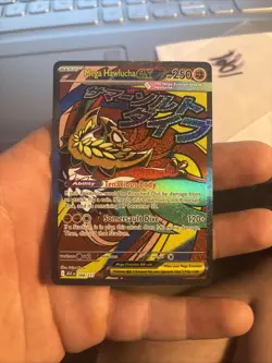 Pokemon TCG Mega Hawlucha EX 268/217 ASCN Full Art Foil 250 HP Basic Fighting - Image 1