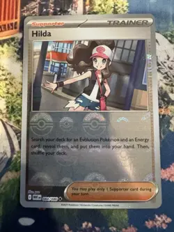 Pokemon Trainer Hilda 084/086 Sv: White Flare Full Art Holo Uncommon EN - Image 1