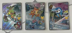 Pokemon 2026 First Partner Illustration Collection Series 1 Promos Set 40-42 - Image 1