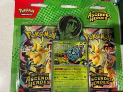 Pokemon Ascended Heroes Elite Trainer Box ETB + 2 Pack Blister Pack Set - Image 4