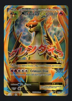 M Charizard EX Full Art 101/108 XY - Evolutions Holofoil Ultra Rare Pokemon TCG - Image 1