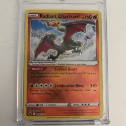 Pokemon Radiant Charizard Crown Zenith 020/159 Holo Radiant Rare - Image 1