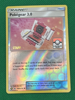 Pokemon TCG Pokegear 3.0 - 182a/214 Unbroken Bonds STAFF League Promo 🔥 x1 - Image 1
