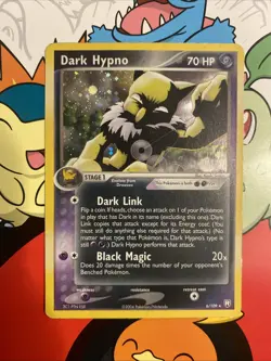 Dark Hypno 6/109 Holo Rare Pokemon 2004 EX Team Rocket Returns LP/MP - Image 1