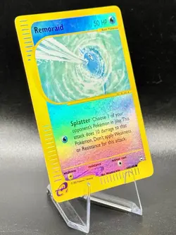 Remoraid 105/147 Reverse Holo Pokemon Aquapolis 2002 Wotc Vintage LP/NM - Image 1