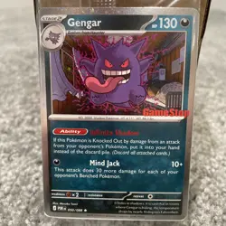 Pokemon TCG Gengar Perfect Order GameStop Stamp Sealed Promo - Image 2