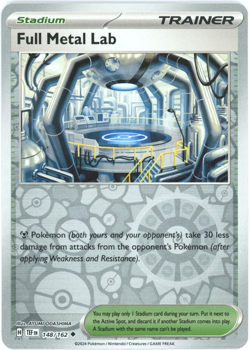 Full Metal Lab (Reverse Holo) - Temporal Forces - Pokemon - Image 1