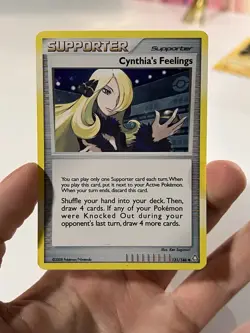 Pokemon Cynthia's Feelings 131/146 Miscellaneous Cosmos Holo Trainer 2008 - Image 1