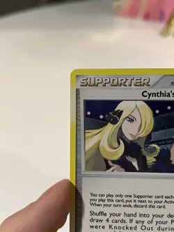 Pokemon Cynthia's Feelings 131/146 Miscellaneous Cosmos Holo Trainer 2008 - Image 3