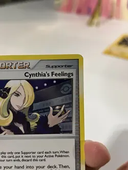 Pokemon Cynthia's Feelings 131/146 Miscellaneous Cosmos Holo Trainer 2008 - Image 4