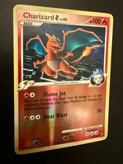 Pokemon REVERSE HOLO Charizard G Lv. 65 – Supreme Victors 20/147 – NM 2009 RARE! - Image 3