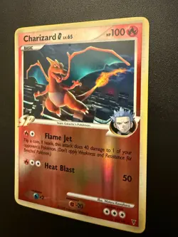 Pokemon REVERSE HOLO Charizard G Lv. 65 – Supreme Victors 20/147 – NM 2009 RARE! - Image 4