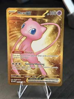 Pokemon SV151 Mew Ex Hyper Rare Gold 3 Star 205/165 - Image 1